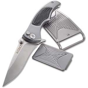 CRKT Tighecoon Belt Buckle Knife | Aluminum Handle