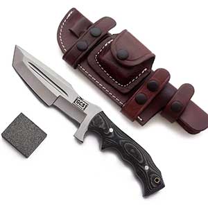GCS Tracker Knife | Buffalo Leather